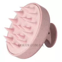 MEDAVITA Scalp Brush - Силіконова щітка-масажер для шкіри голови, рожева