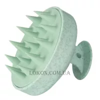 MEDAVITA Scalp Brush - Силіконова щітка-масажер для шкіри голови, зелена