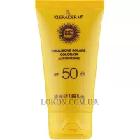 KLERADERM Klerasol Colored Emulsione Solare SPF50 - Сонцезахисна емульсія з тоном SPF-50