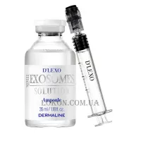 DERMALINE D'Lexo Milk Exosome Solution Ampoule - Омолоджуюча сироватка на основі молочних екзосом