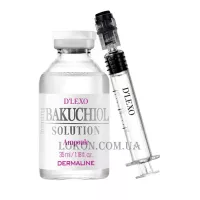 DERMALINE D'Lexo Bakuchiol Solution Ampoule - Омолоджуюча сироватка з бакучіолом для зменшення глибини зморшок