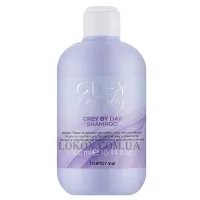 INEBRYA Greylosophy Grey By Day Shampoo - Шампунь тонуючий для натурального сивого та блондованного волосся