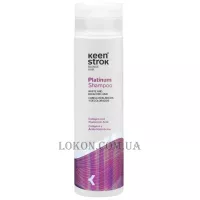 KEEN STROK Platinum Shampoo - Шампунь антижовтий для блонду та освітленного волосся