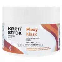 KEEN STROK Plexy Regenerating Mask - Маска зі зміцнюючими волокнами для реконструкції волосся