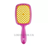 JANEKE Superbrush - Щітка для волосся, рожева з жовтим