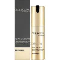 MEDI-PEEL Cell Toxing Dermajours Repair Eye Cream - Омолоджувальний крем для шкіри навколо очей з фітостовбуровими комплексами