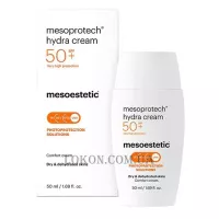 MESOESTETIC Mesoprotech Hydra Cream SPF50+ - Зволожуючий сонцезахисний крем SPF-50+ для сухої та обезводненої шкіри