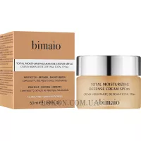 BIMAIO Total Moisturizing Defense Cream SPF20 - Зволожуючий захисний крем SPF-20