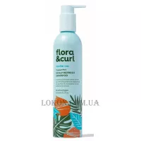 FLORA&CURL Soothe Me Coconut Mint Scalp Refresh Shampoo - Освіжаючий шампунь для шкіри голови