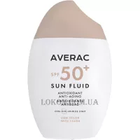 AVERAC Sun Fluid with Color Ulrtalight SPF50+ - Тонуючий сонцезахисний флюїд SPF-50+