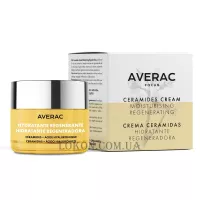 AVERAC Focus Ceramide - Зволожуючий нічний крем для сухої та чутливої шкіри з церамідами