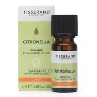 TISSERAND Citronella Organic Pure Essential Oil - Органічна ефірна олія цитронели