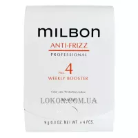 MILBON Anti-Frizz No.4 Weekly Booster - Пролонгуючий бустер для кучерявого волосся