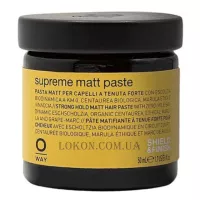OWAY Supreme Matt Paste - Матова паста для волосся