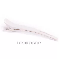 VERO - Зажим для волосся пластмаса білий 11,5 см