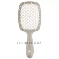 JANEKE Superbrush - Щітка для волосся, сіра з білим