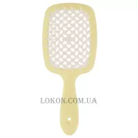 JANEKE Superbrush - Щітка для волосся, жовта з білим