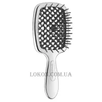 JANEKE Superbrush Small Chrome - Щітка для волосся, хром