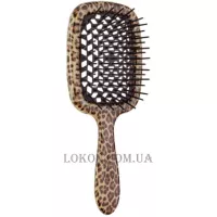 JANEKE Superbrush - Щітка для волосся, леопардова з чорним