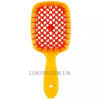 JANEKE Superbrush Small - Щітка для волосся, жовта з помаранчевим