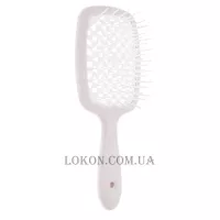 JANEKE Superbrush Small - Щітка для волосся, пудрова з білим