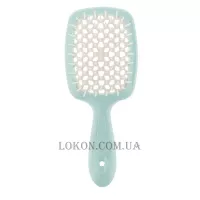 JANEKE Superbrush Small - Щітка для волосся, м'ятна з білим