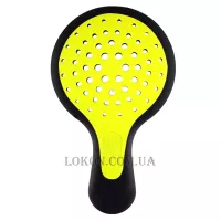 JANEKE Superbrush Mini - Щітка для волосся, чорна з жовтим