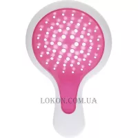 JANEKE Superbrush Mini - Щітка для волосся, біла з рожевим