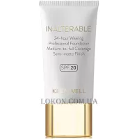 KEENWELL Inalterable Semi Matte Finish SPF20 - Водостійка напівматова тональна основа SPF-20