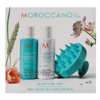 MOROCCANOIL Scalp Care Trio - Набір для очищення шкіри голови