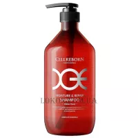 CELLREBORN Cellrebiome Moisture&Repair Shampoo - Зволожуючий шампунь для пошкодженого волосся з протеїновим комплексом CGE