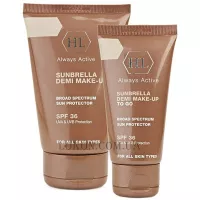 HOLY LAND Sunbrella Demi Make Up To Go SPF-30 - Сонцезахисний крем з тоном SPF-30